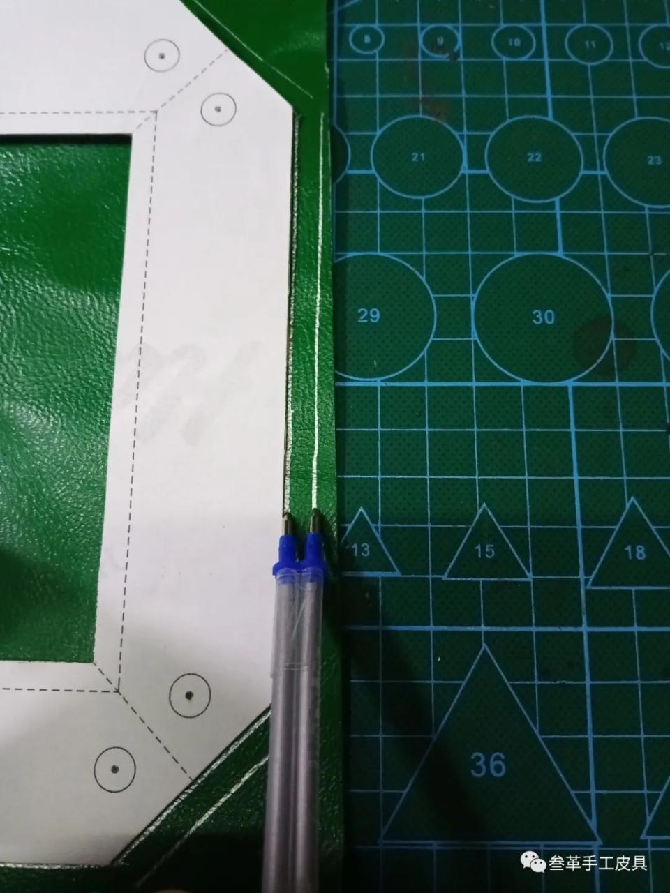 图纸｜爱马仕托盘——手工皮具制作教程