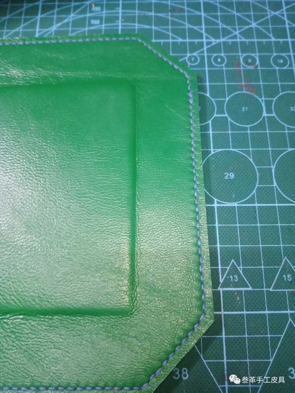 图纸｜爱马仕托盘——手工皮具制作教程