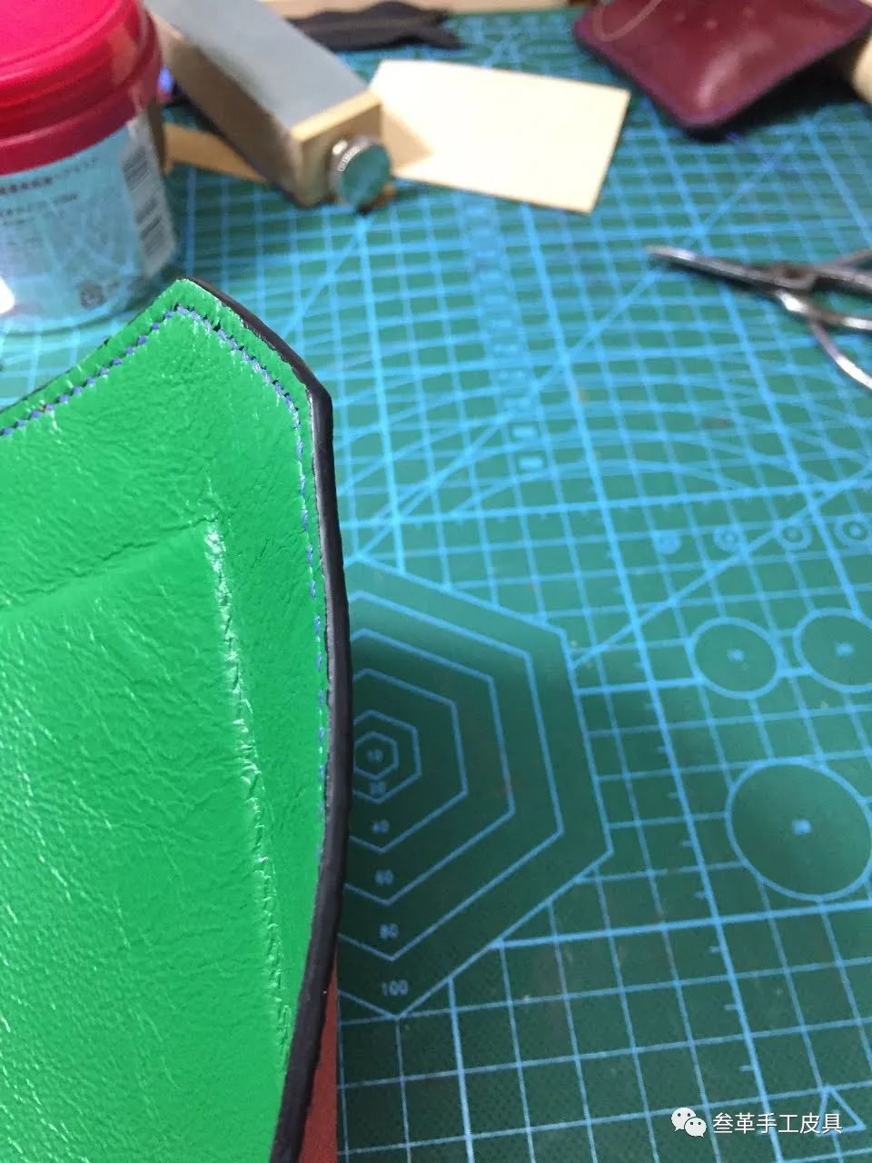 图纸｜爱马仕托盘——手工皮具制作教程